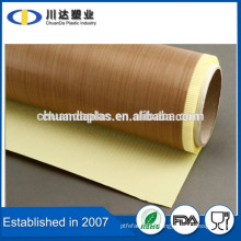 Best seller on Alibaba carton sealing high temperature ptfe tape USA Taconic tape teflon coated fiberglass for package machine